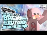 떠다니는 보드와 간지자동차 미래 백투더퓨쳐모드 단편 모드 Back to the Future Mod Minecraft [양띵TV서넹]