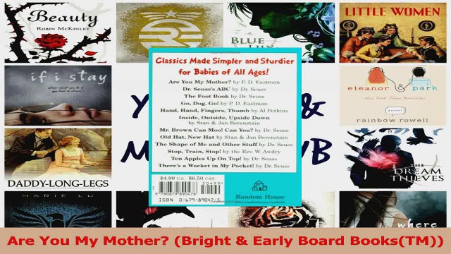 PDF Download Are You My Mother Bright Early Board BooksTM Download Full Ebook