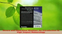 PDF Download  Severe and Hazardous Weather An Introduction to High Impact Meteorology Download Full Ebook