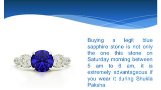 How To Wear Natural Blue Sapphire Gemtone