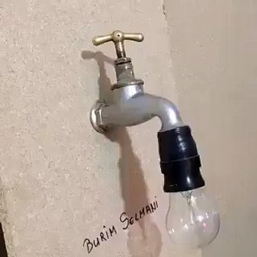 Bulb attached to faucet