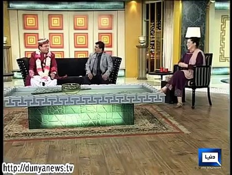 Azizi as Dulhe Raja after Marriage (Hall Problems) Hasb e Haal