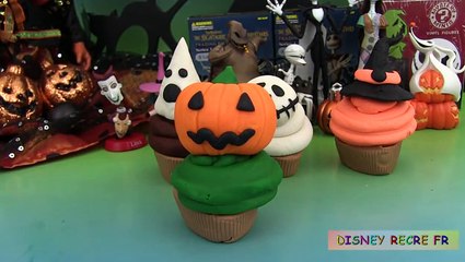 Play Doh Halloween 2015 Cupcakes Pâte à modeler Mystery Minis Figurines Etrange Noël de Mr Jack