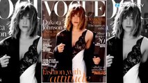 Dakota Johnson, sexy et en nuisette en couv´de Vogue