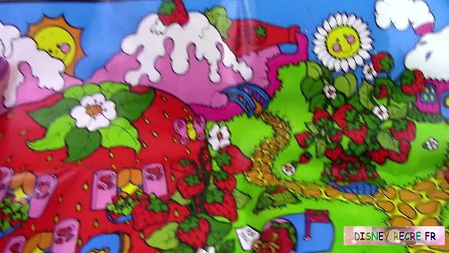 Pâte à modeler Charlotte aux fraises ancien kit Play doh Strawberry shortcake Vintage Kenner