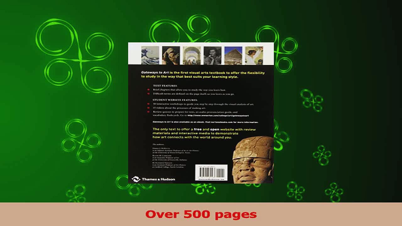 PDF Download  Gateways to Art Understanding the Visual Arts Read Online