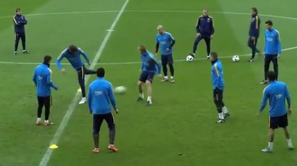 Le toro infernal des stars du Barça !