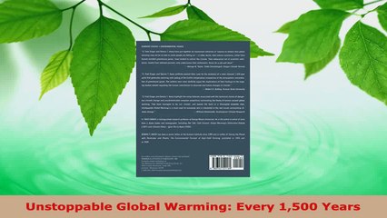 Read  Unstoppable Global Warming Every 1500 Years Ebook Free