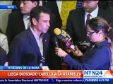 Capriles en instalación de la nueva Asamblea: ''Es necesario que se hagan reformas al Poder Judicial''