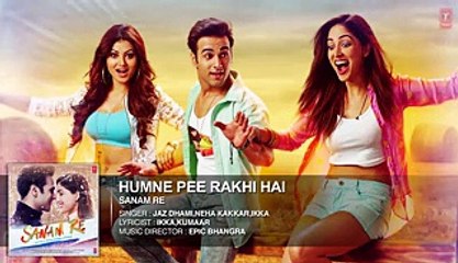 Humne Pee Rakhi Hai Full Song (Audio)  SANAM RE  Pulkit Samrat  Yami Gautam