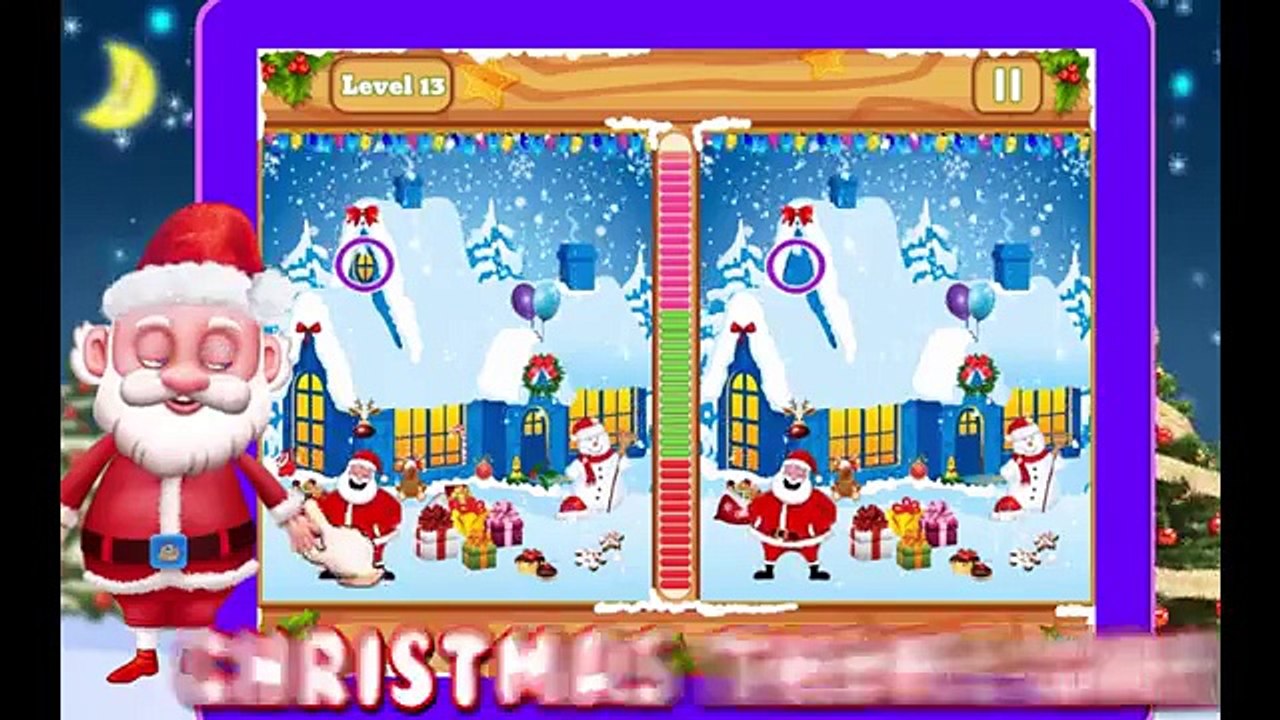 Santa Spot The Differences - iOS_Android Gameplay Trailer By Gameiva