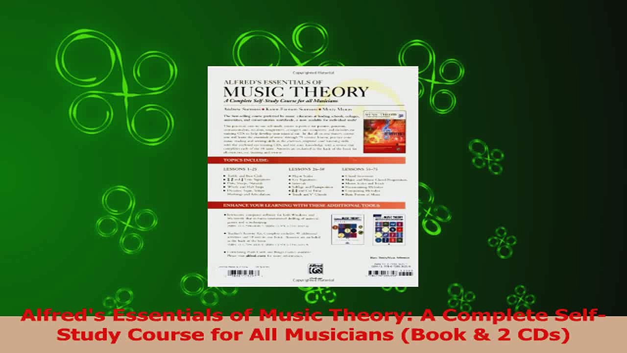 PDF Download  Alfreds Essentials of Music Theory A Complete SelfStudy Course for All Musicians Book Read Online