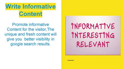 How to write an seo friendly article