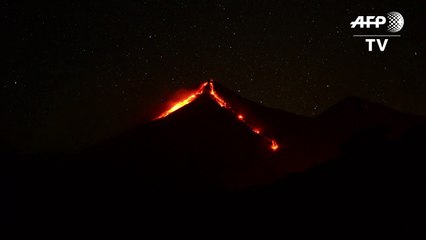 Guatemala monitors erupting volcano