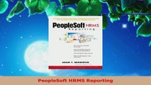 Read  PeopleSoft HRMS Reporting PDF Free