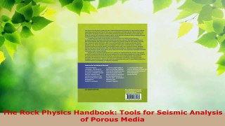 PDF Download  The Rock Physics Handbook Tools for Seismic Analysis of Porous Media Download Online