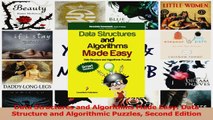 PDF Download  Data Structures and Algorithms Made Easy Data Structure and Algorithmic Puzzles Second PDF Full Ebook