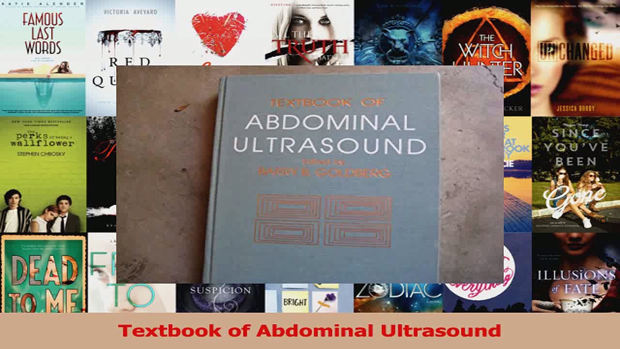 PDF Download  Textbook of Abdominal Ultrasound Download Full Ebook