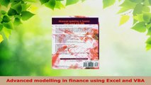 Download  Advanced modelling in finance using Excel and VBA EBooks Online