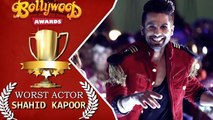 Shahid Kapoor (Shaandaar) Worst Actor 2015 | Bollywood Awards Nomination | VOTE NOW