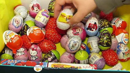 Download Video: 50 kinder ovo surpresa TMNT Disney Rio Kinder Joy Princesas Fadas Dora Hello Kitty v1 1