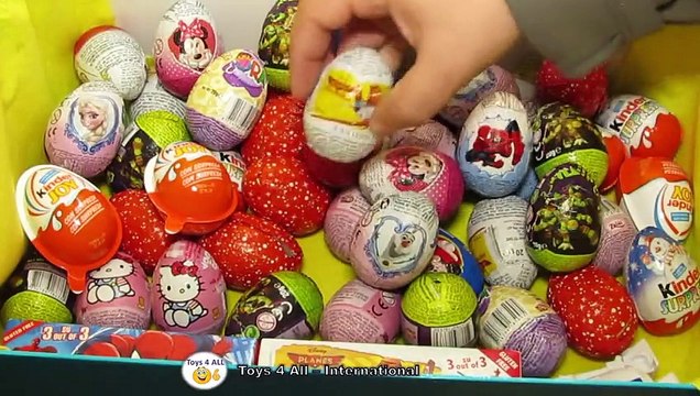 50 kinder ovo surpresa TMNT Disney Rio Kinder Joy Princesas Fadas Dora Hello Kitty v1 1