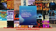 PDF Download  Susan Haack Reintegrating Philosophy Münster Lectures in Philosophy Download Full Ebook