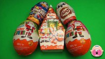 Opening a Collection of HUGE JUMBO GIANT Kinder Surprise Eggs and Chocolate Surprise Eggs!