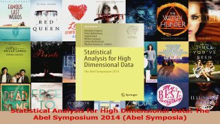 PDF Download  Statistical Analysis for High Dimensional Data The Abel Symposium 2014 Abel Symposia PDF Full Ebook