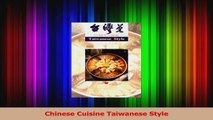 PDF Download  Chinese Cuisine Taiwanese Style PDF Online