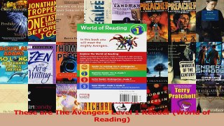 PDF Download  These are The Avengers Level 1 Reader World of Reading Read Full Ebook