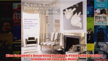 Nina Campbells Decorating Notebook Professional Styling Schemes for Your Own Home