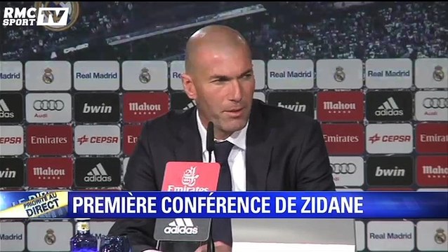 Zidane : J’ai dit aux joueurs que j’étais très content