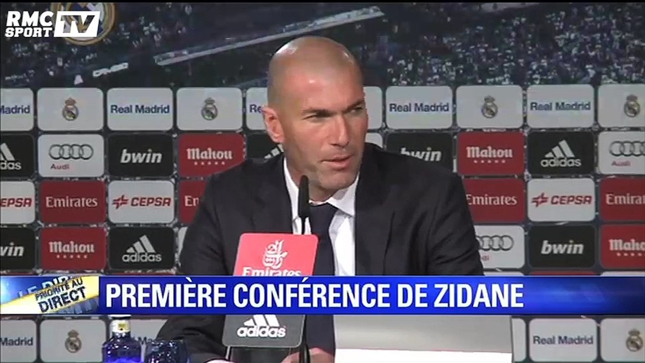 Zidane : "J’ai dit aux joueurs que j’étais très content"