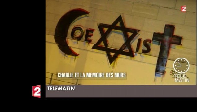 J'ai fini par peindre une sorte de logo qui réunissait toutes les religions qui existent - Zapping du 05/01/2016 - CANAL+