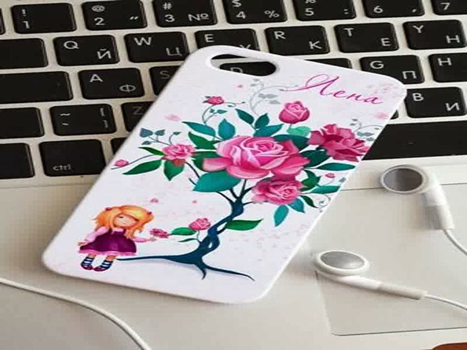 Незаменимый подарок на все случаи жизни - Чехол для iphone 5/5S с вашим текстом Цветы в г. Магнитогорск