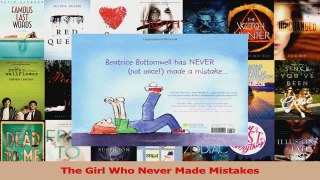 PDF Download  The Girl Who Never Made Mistakes PDF Online