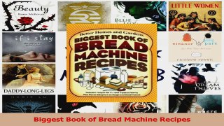 PDF Download  Biggest Book of Bread Machine Recipes PDF Online