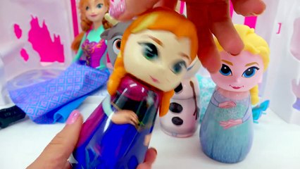 ⒹⒾⓈⓃⒺⓎ ⒻⓇⓄⓏⒺⓃ Queen Elsa VS Prince Hans Unboxing 2 Shopkins Collector Card Blind Bags whil