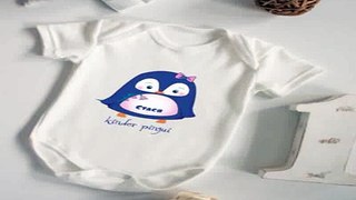 Самый популярный подарок на день рождения - Боди для малыша с вашим текстом Малышка пингвин в г. Омск