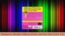 PDF Download  Sleepover Sleuths Nancy Drew and the Clue Crew 1 PDF Full Ebook