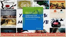 PDF Download  Epigenetics and Neuroendocrinology Clinical Focus on Psychiatry Volume 1 Epigenetics and Read Online