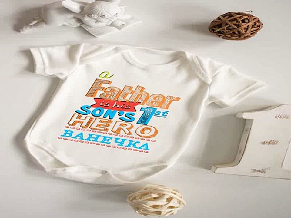 Купил отличный подарок на именины - Боди для малыша с вашим текстом Hero в г. Ижевск