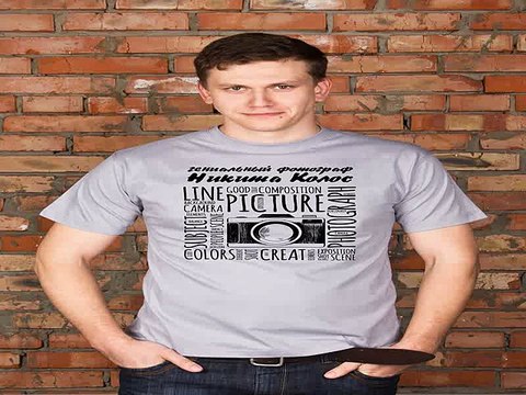 Топ 10! подарок на все случаи жизни - Футболка мужская с вашим текстом Фотографу в г. Тольятти