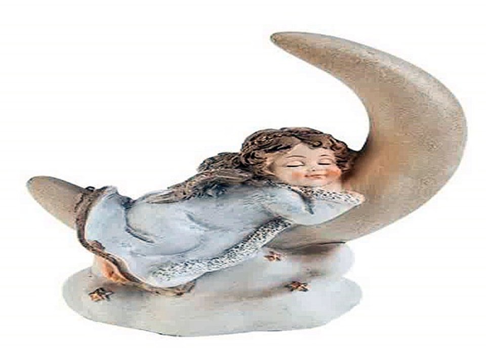 Топ 10! подарок на день рождения - Фигурка Ангелочек на луне в г. Уфа