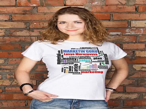 Топ 10! подарок на все случаи жизни - Футболка женская с вашим текстом Подарок маркетологу в г. Брянск