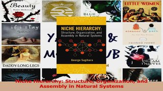 PDF Download  Niche Hierarchy Structure Organization and Assembly in Natural Systems Read Full Ebook