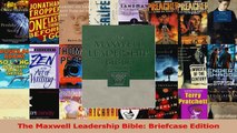 PDF Download  The Maxwell Leadership Bible Briefcase Edition Read Online