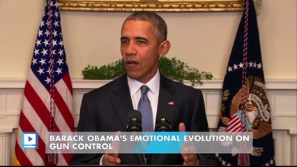 Barack Obama's emotional evolution on gun control