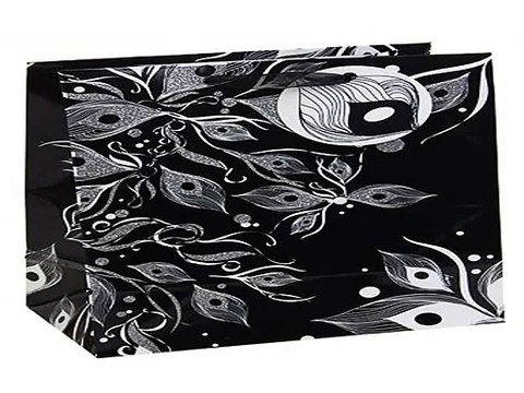 Купил отличный подарок на день рождения - Пакет подарочный Павлиний хвост в г. Санкт-Петербург